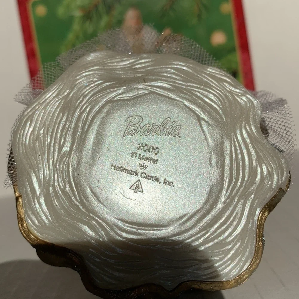 Hallmark Barbie First in Series Celebration Barbie Ornament Special 2000 Edition